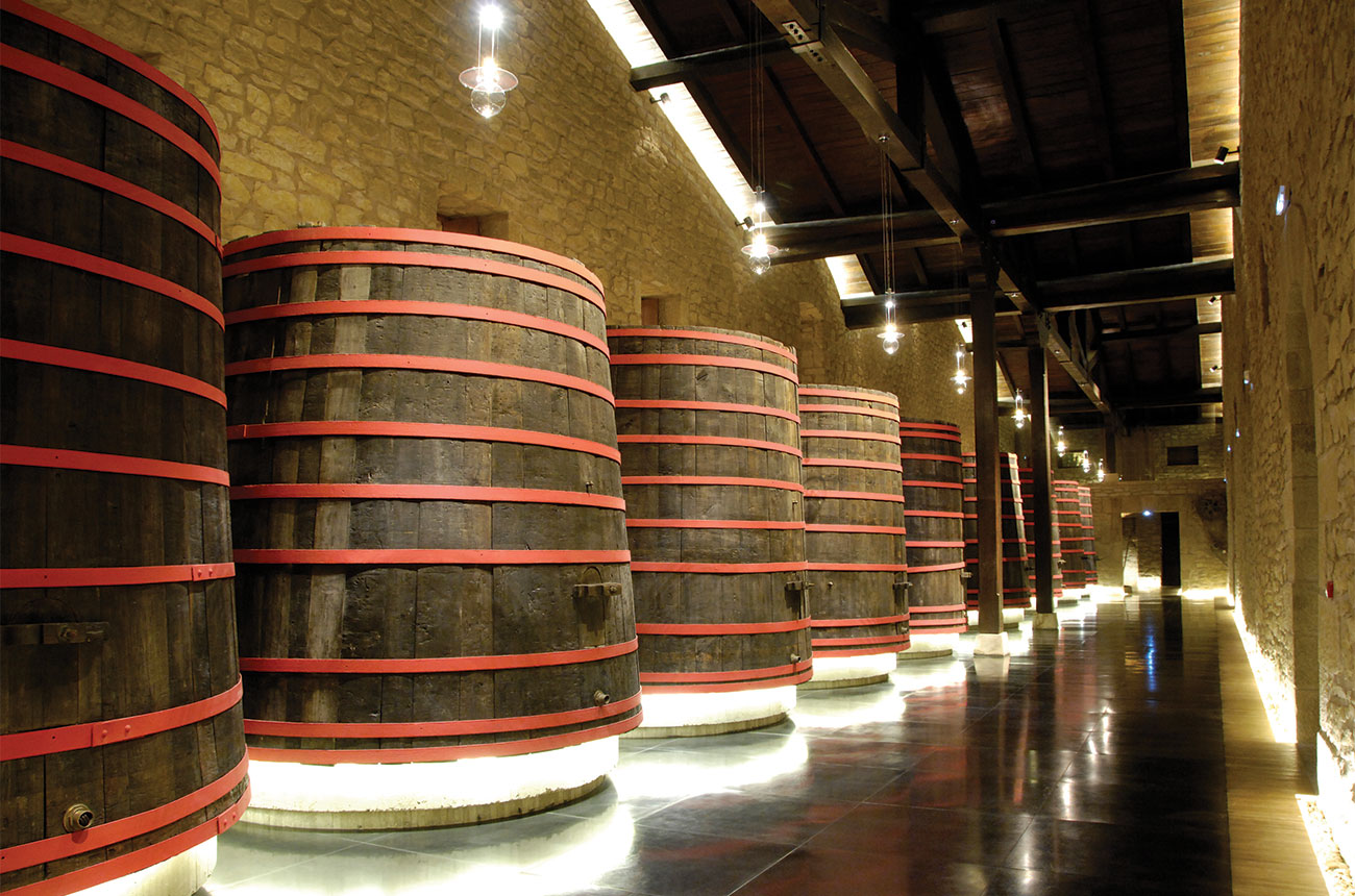 Marques de Murrieta barrel room