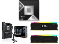 AMD  Combo - Ryzen 9 9950X3D2 / Asus TUF Gaming X870E-Plus WiFi7 / V-Color OLED XFinity+ RGB DDR5 6000 32GB (2x16GB)