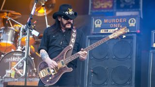 Lemmy of Motorhead performs on stage at Hellfest Festival on June 20, 2010 in Clisson, France.