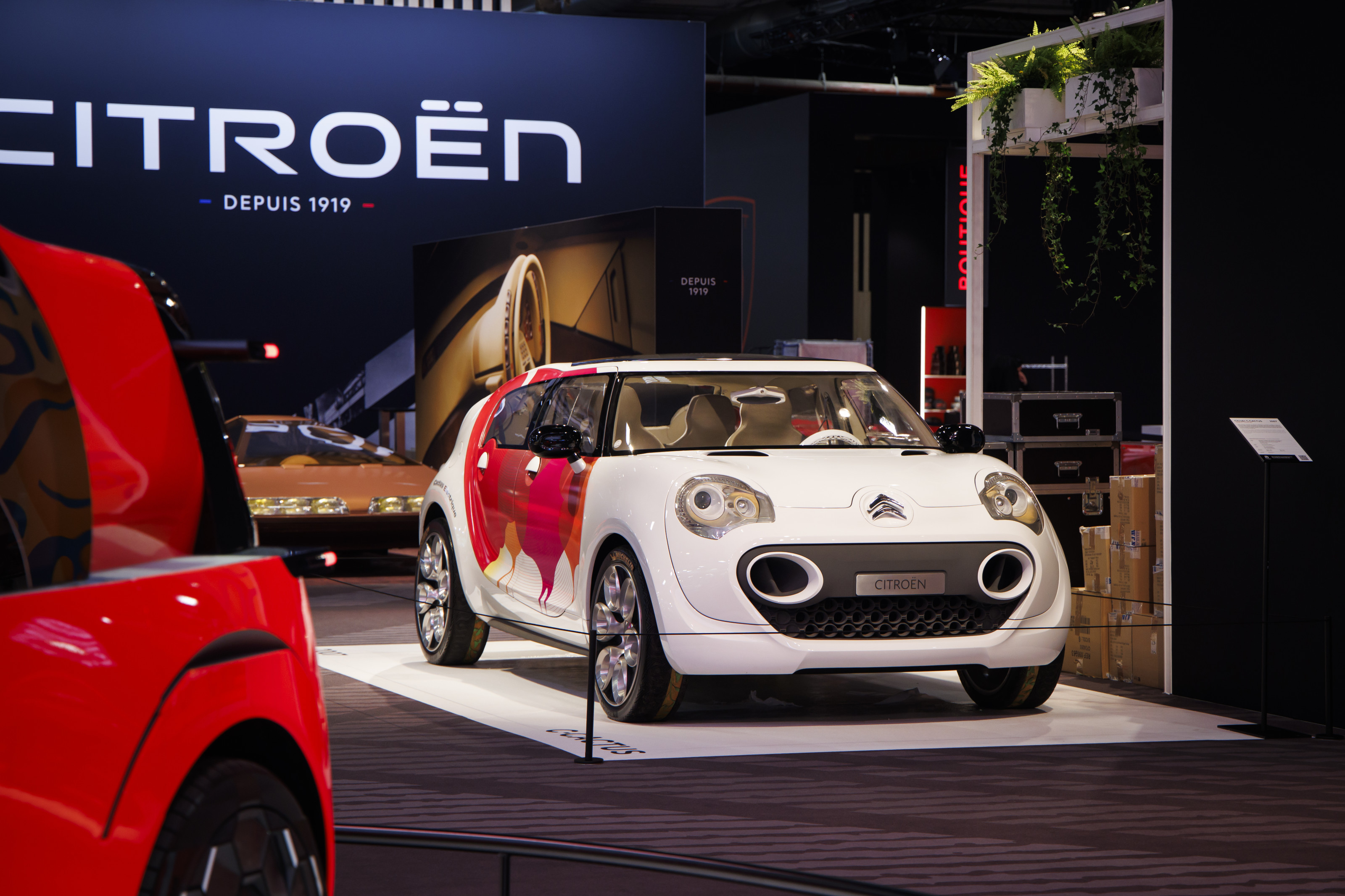 Citro&euml;n C-Cactus concept at R&eacute;tromobile 2026