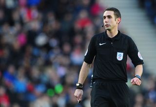 Referee David Coote