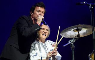 Mary Berry with Rick Astley