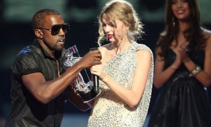 The "Kayne incident" last year inspired the song "Innocent" on Swift's new album.
