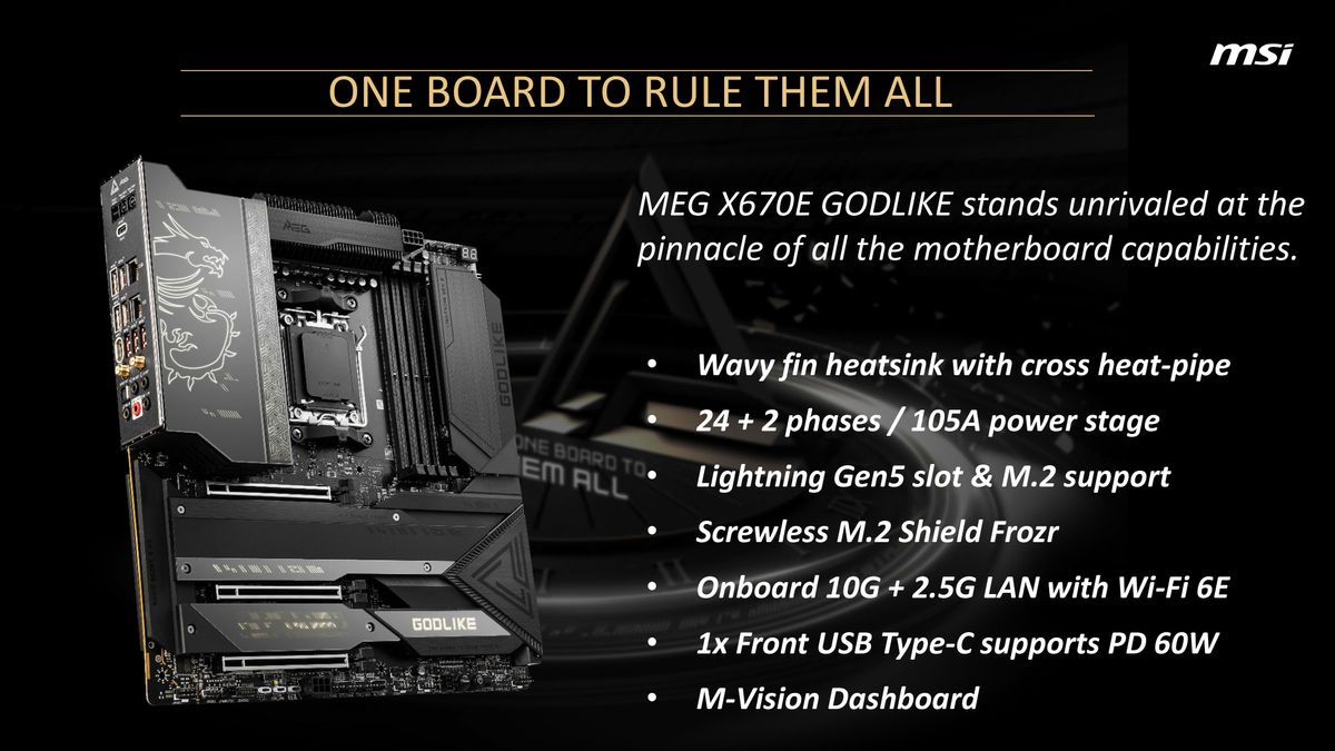 MSI X670E Motherboards