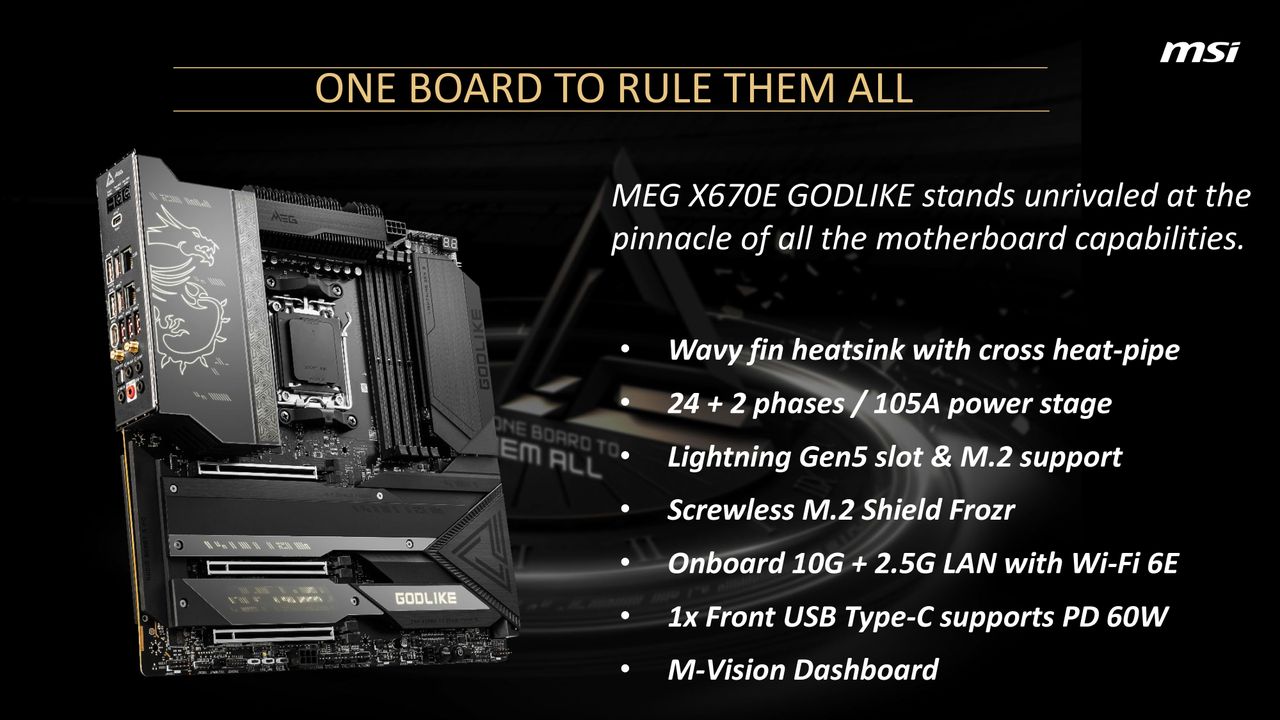 MSI X670E Motherboards