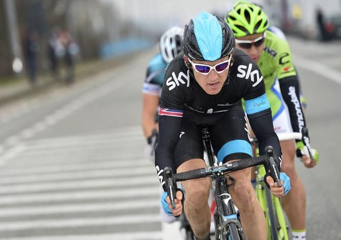Geraint Thomas (Sky) and Peter Sagan (Cannondale)