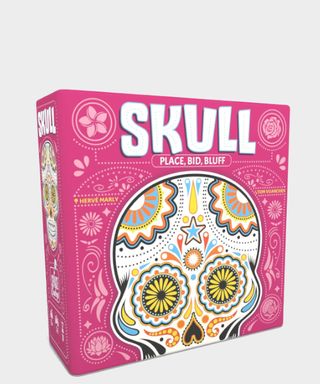 The box of Skull against a plain background