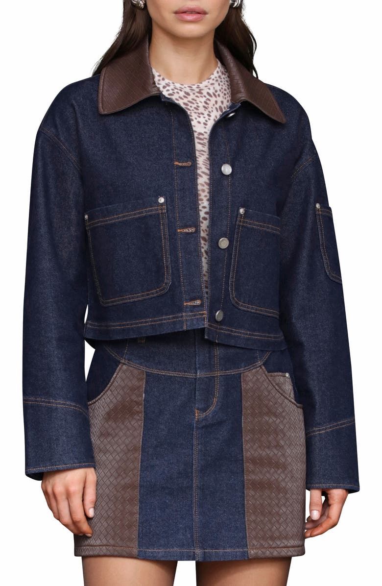 Crop Denim Jacket