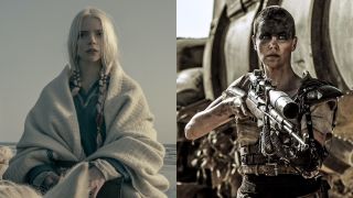 Anya Taylor-Joy in The Northman and Charlize Theron in Mad Max: Fury Road