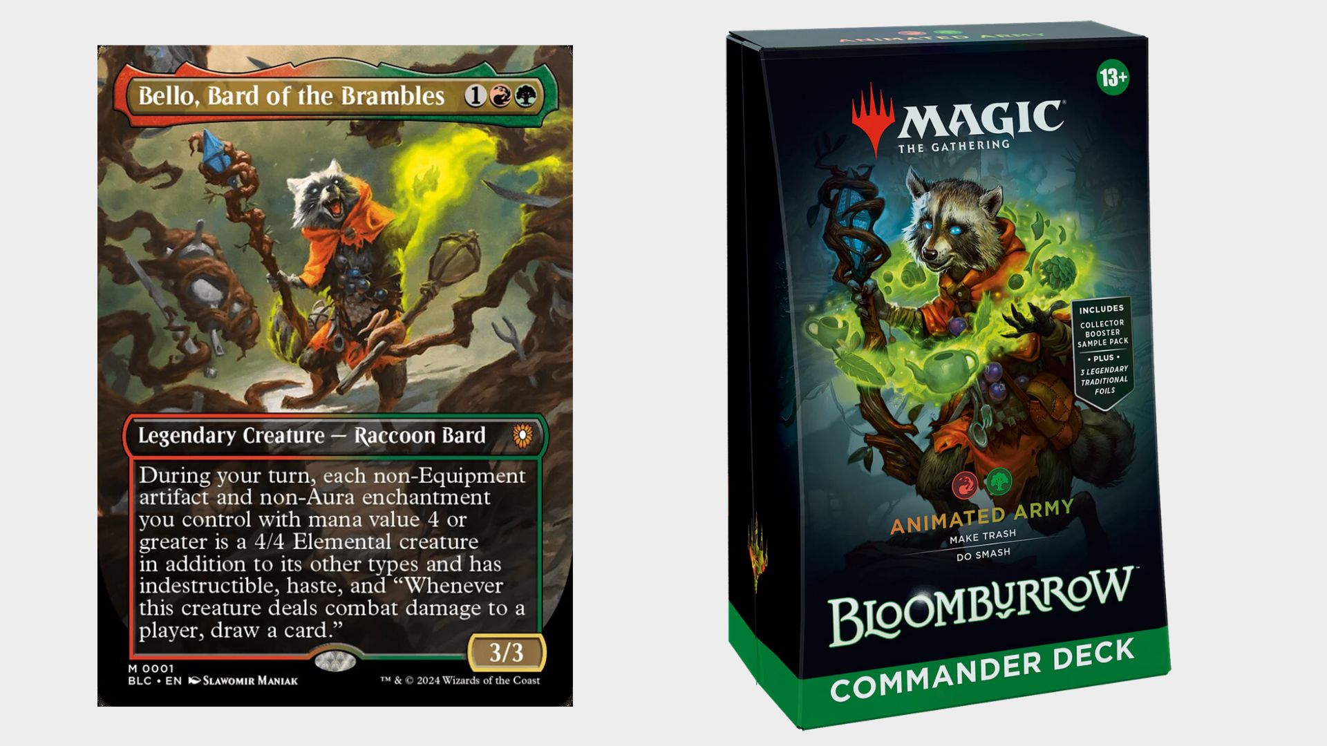 Колоды MTG Bloomburrow Commander — полный список карт «Семейные дела», «Анимированная армия» и многое другое