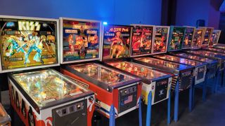 Arcade games at Dezerland Park