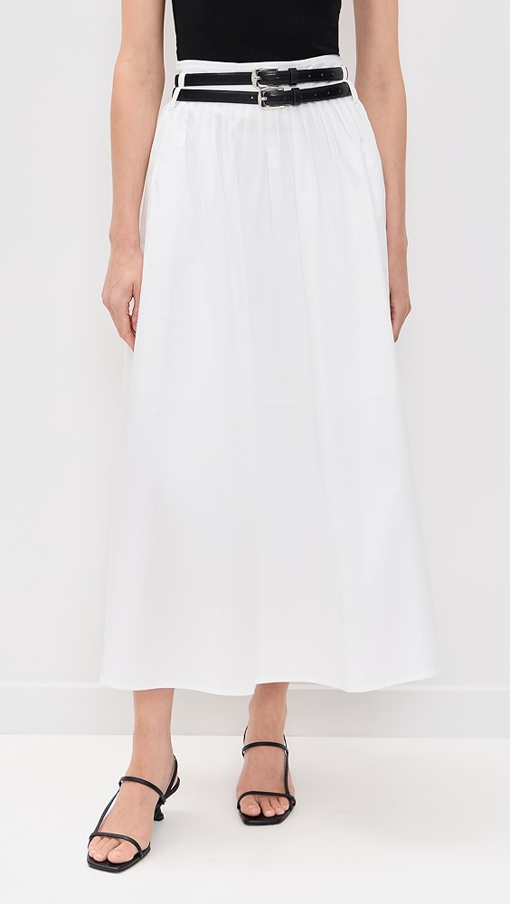 Pixie Market Thea Double Belted Skirt