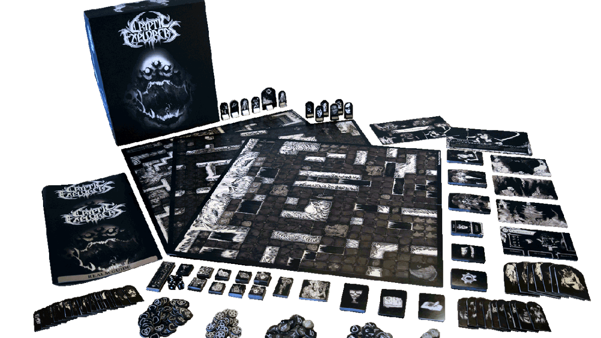 Kickstarter campaign launched for black metal board game Louder