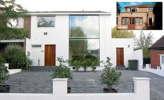 Semi detached home transformed by modern remodel