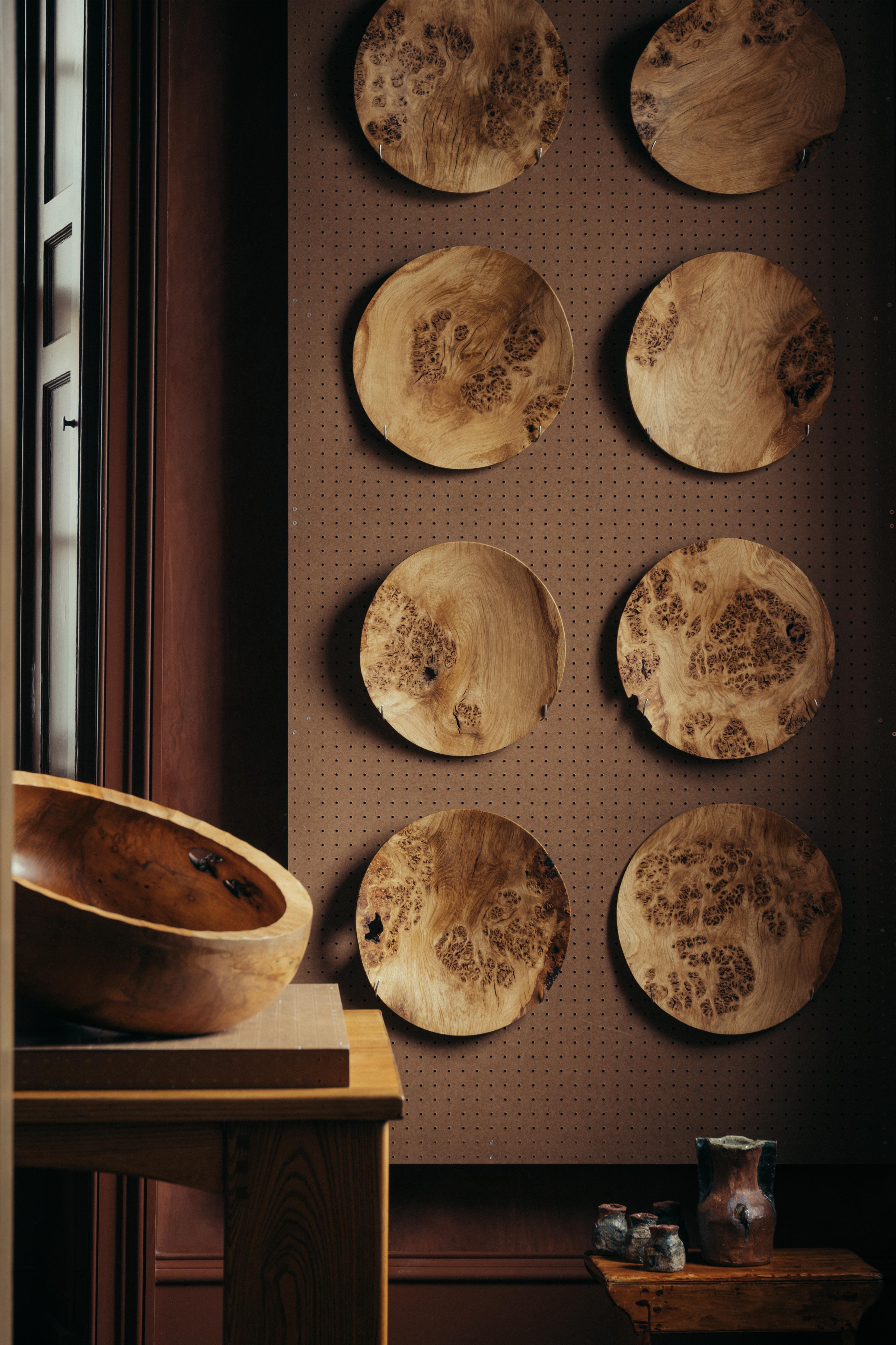 Crafted objects installed at Bard Scotland