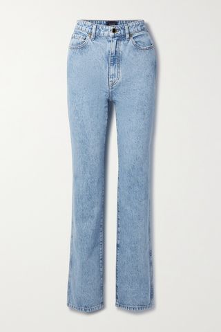 Danielle High-Rise Straight-Leg Jeans