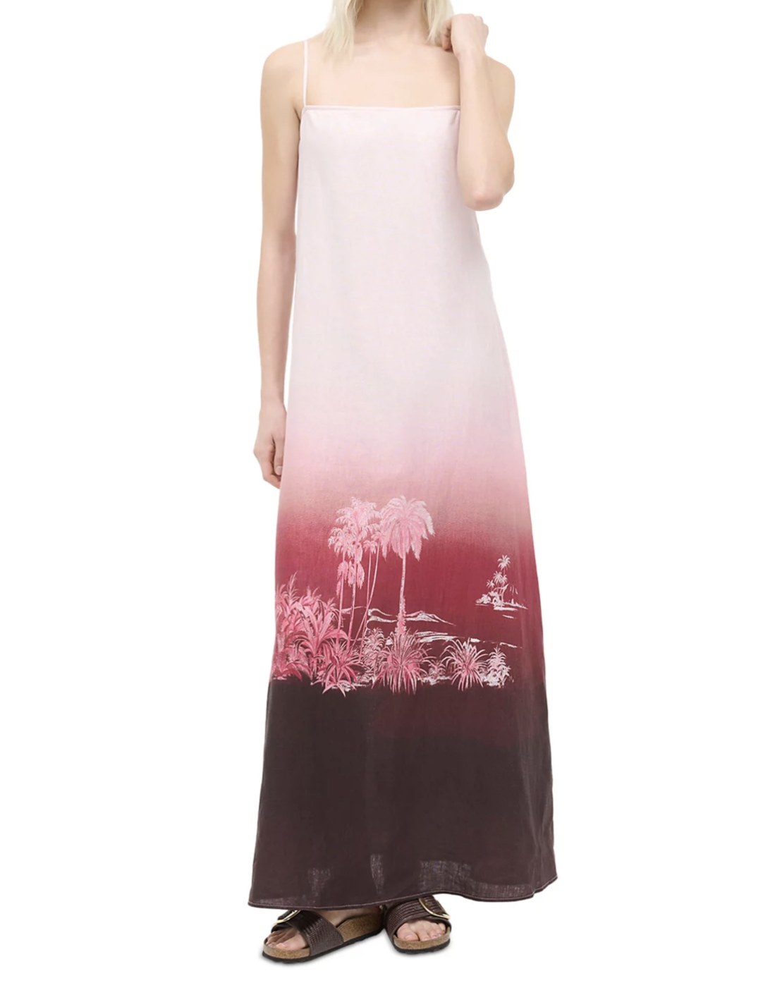 Staud, Laura Linen Maxi Dress (Was $450)