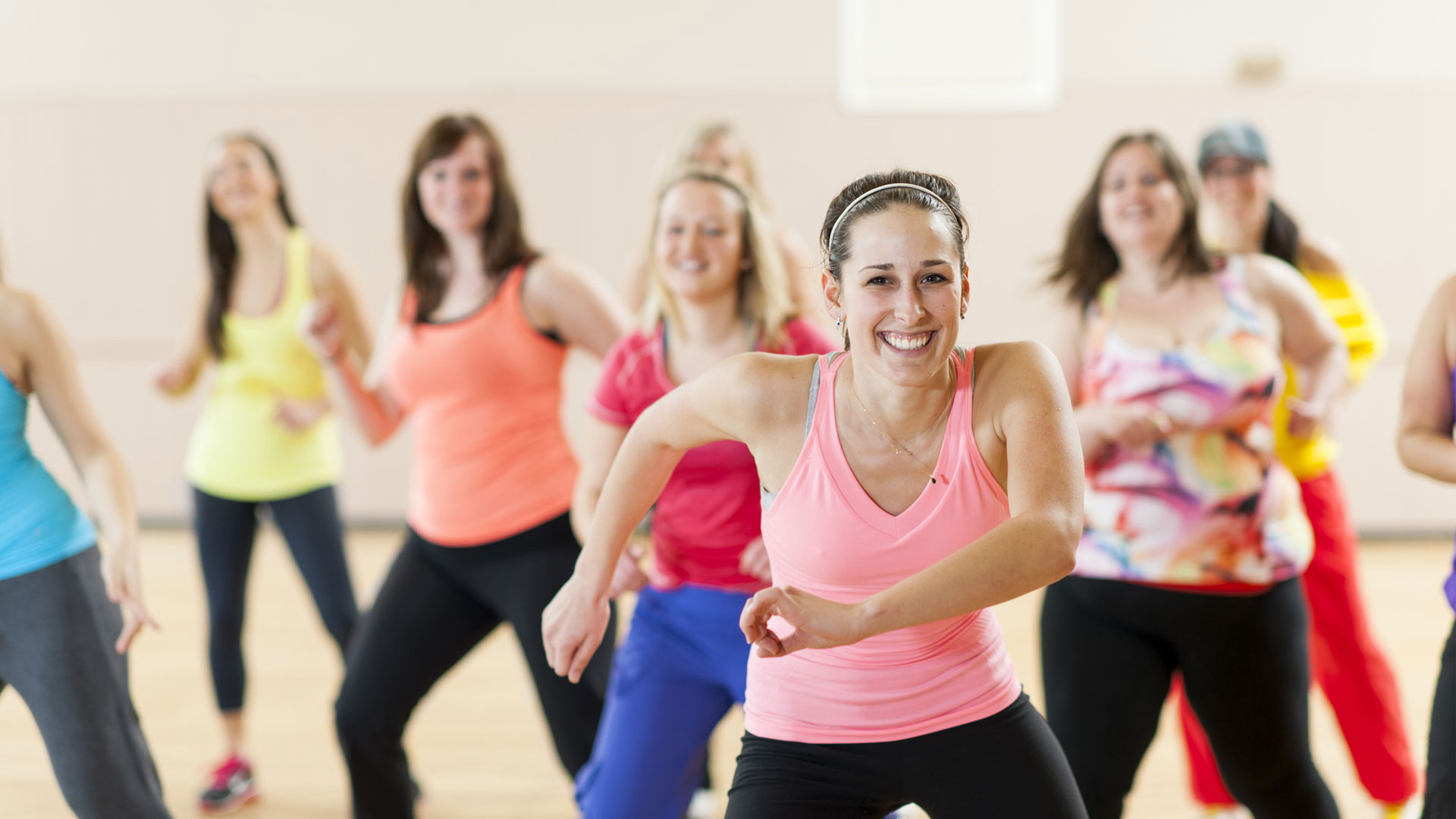 can dance workouts help you lose weight? image shows women dancing for fitness