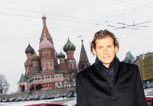 Filippo Pozzato got to check out Moscow