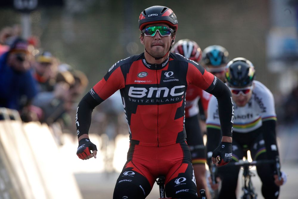 Greg Van Avermaet (BMC Racing) wins Omloop Het Nieuwsblad
