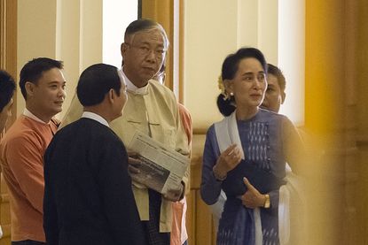 Myanmar elects Htin Kyaw as first civilian president in 50 years