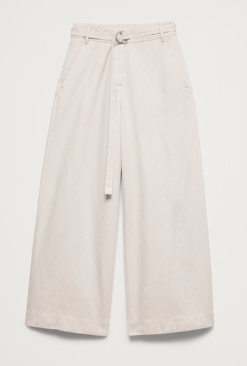Banana Republic, High-Rise Wide-Leg Utility Pant