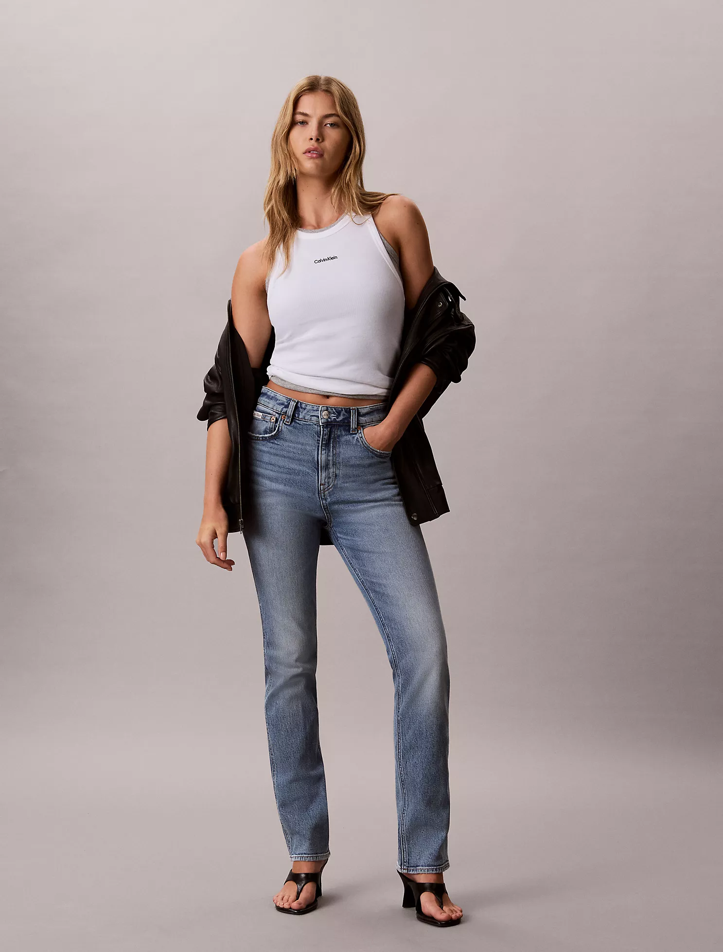 Calvin Klein , Archive High Rise Slim Jeans
