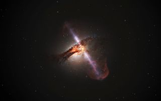 Jets from a Supermassive Black Hole