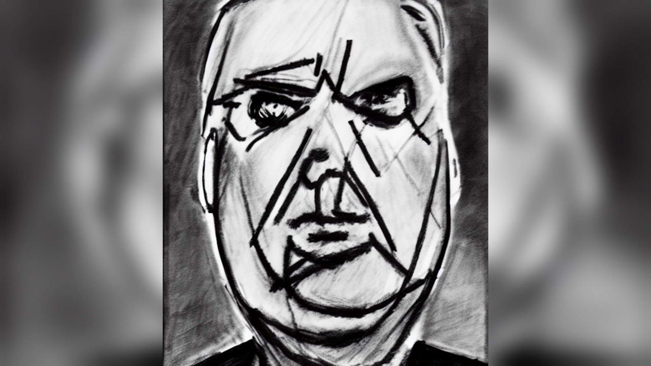 AI generated art in the style of Aharon Kahana