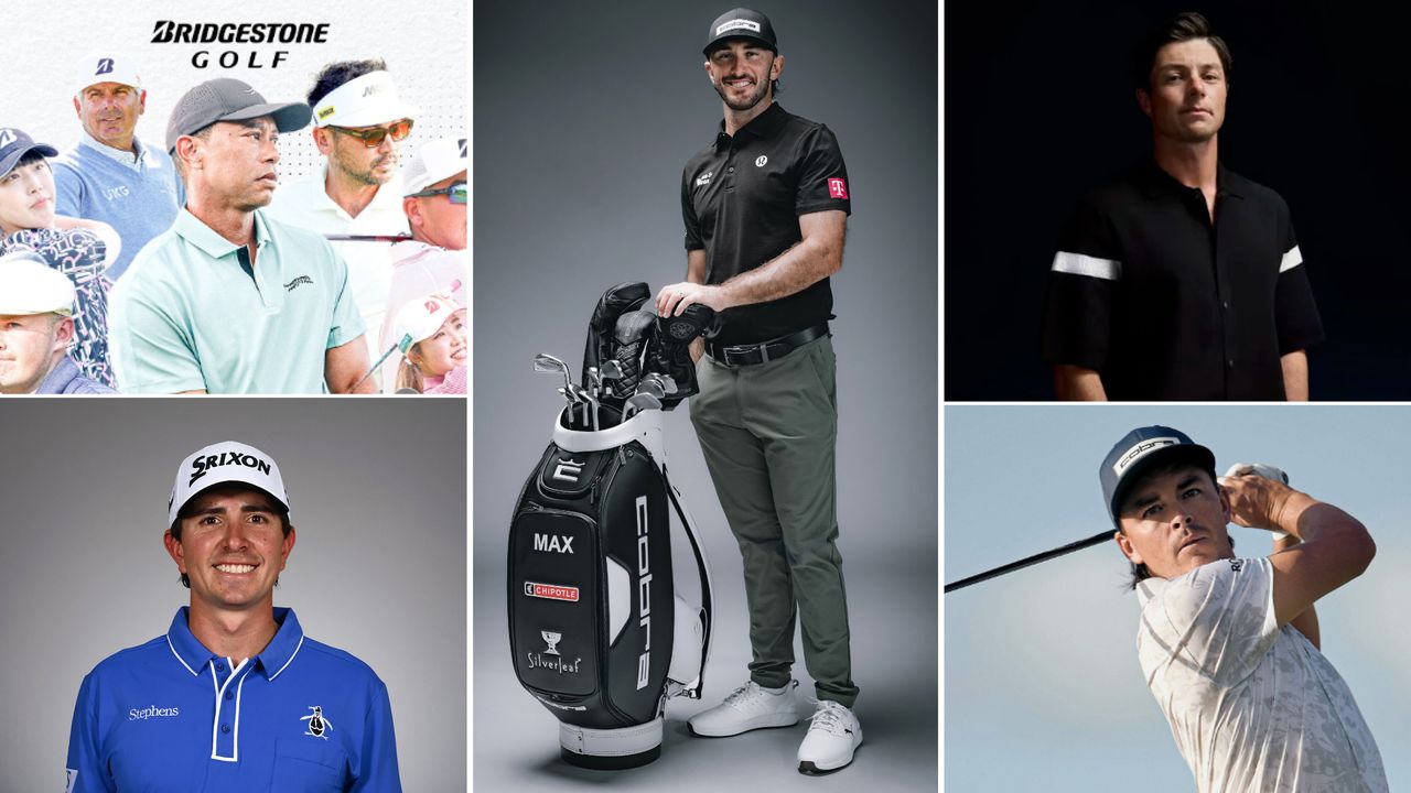 Multiple PGA Tour golfers who have signed new sponsorships for 2025