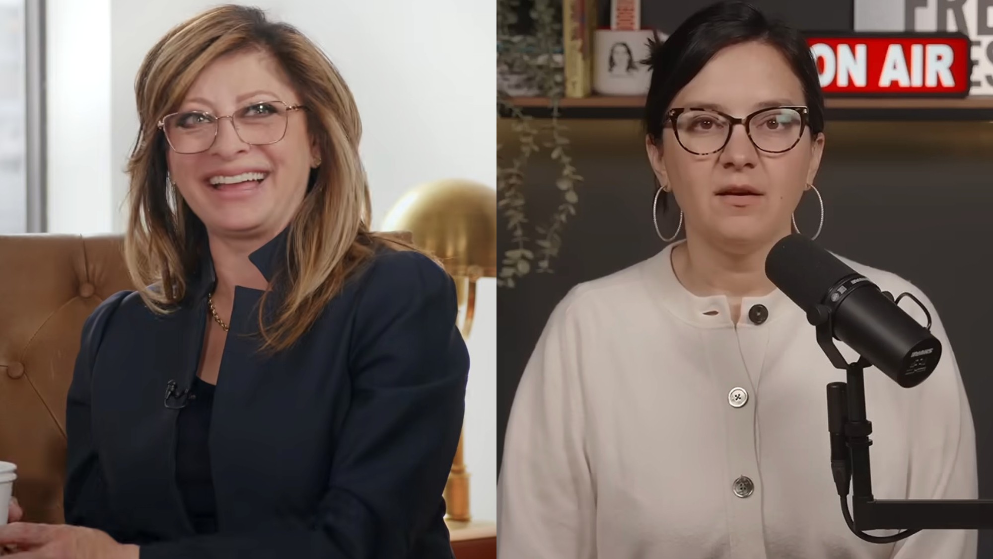Maria Bartiromo speaks on Payne Points of Wealth, while Bari Weiss speaks on The Free Press.