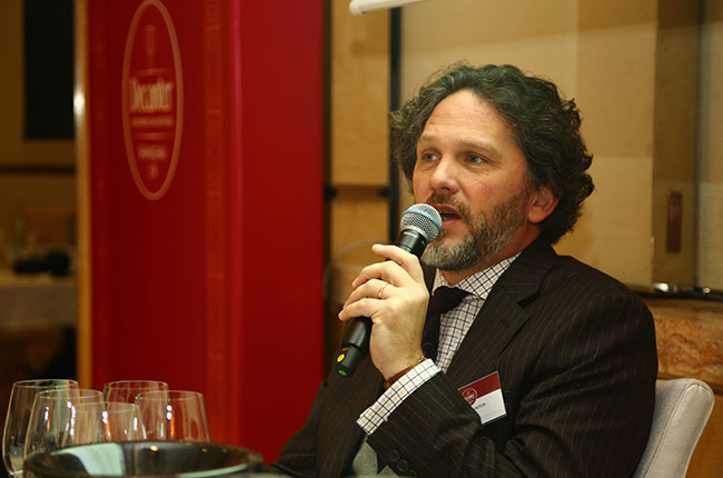 Axel Heinz, estate director and winemaker at Ornellaia, SFWE 2015