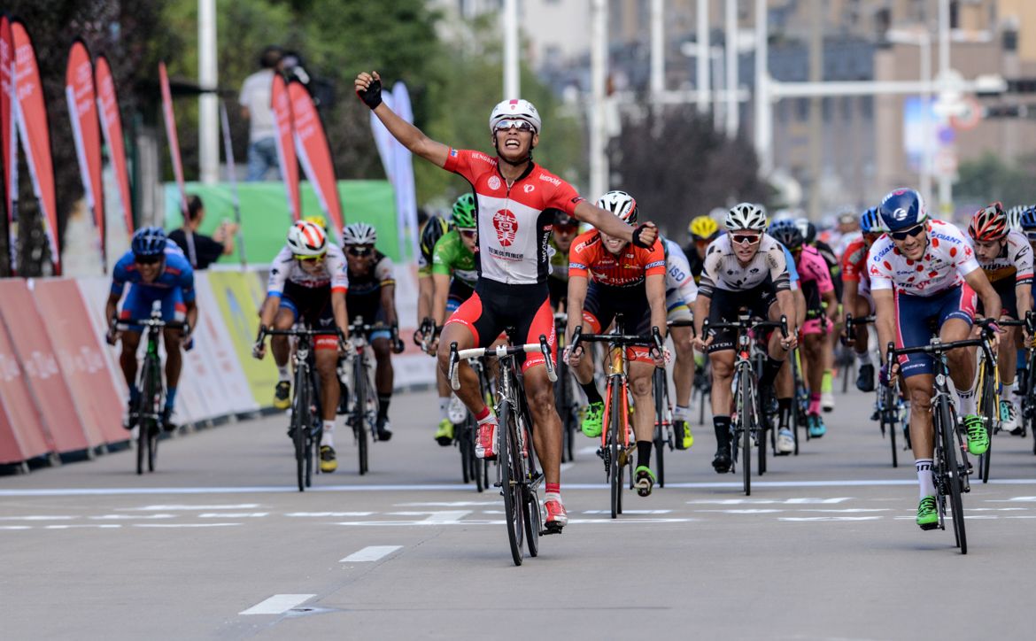 Zhao Jingbiao wins stage 3 of the Tour of Fuzhou