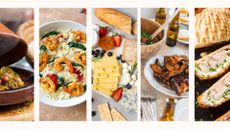 Food to feed a crowd collage