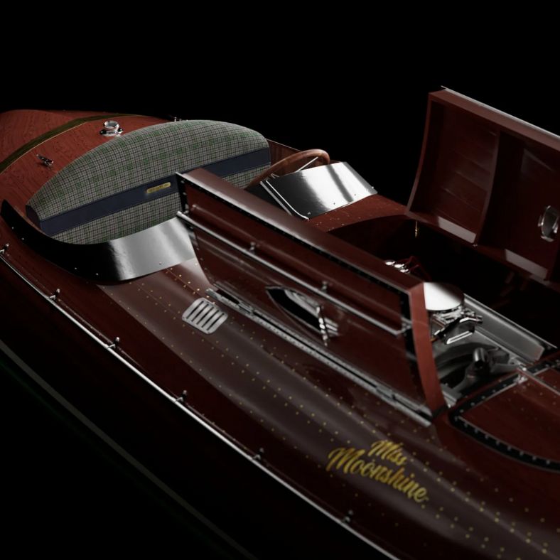 an image of the Hunstman boat