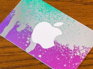 iTunes and App Store gift card