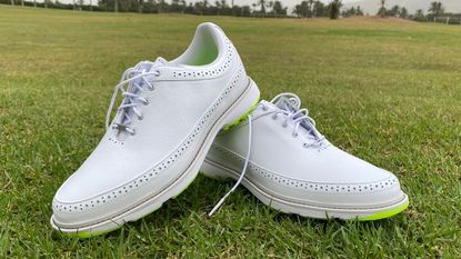 The Adidas MC80 Spikeless Golf Shoes