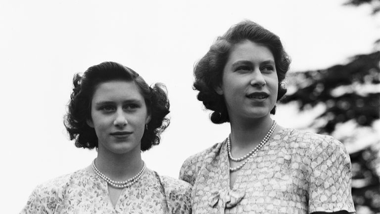 Princess Margaret and the Queen