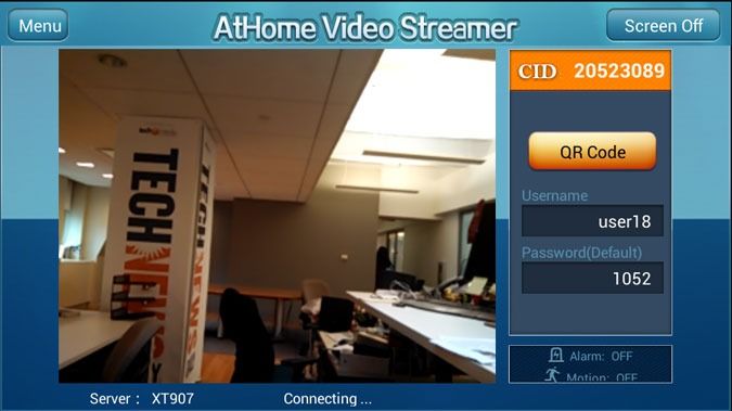 athome video streamer cant see cid