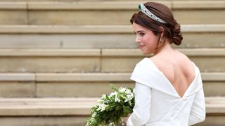 Princess Eugenie in her wedding dress