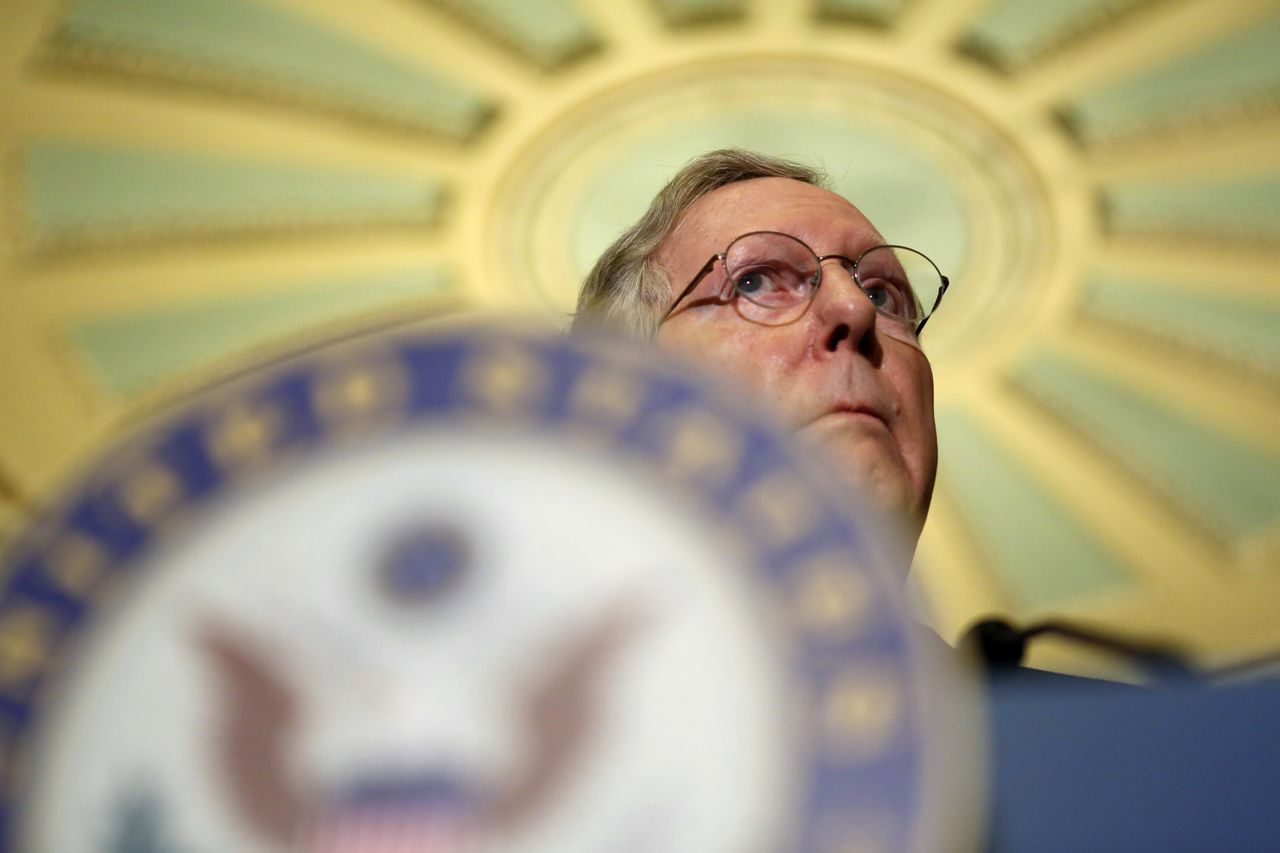 Senate Majority Leader Mitch McConnell.