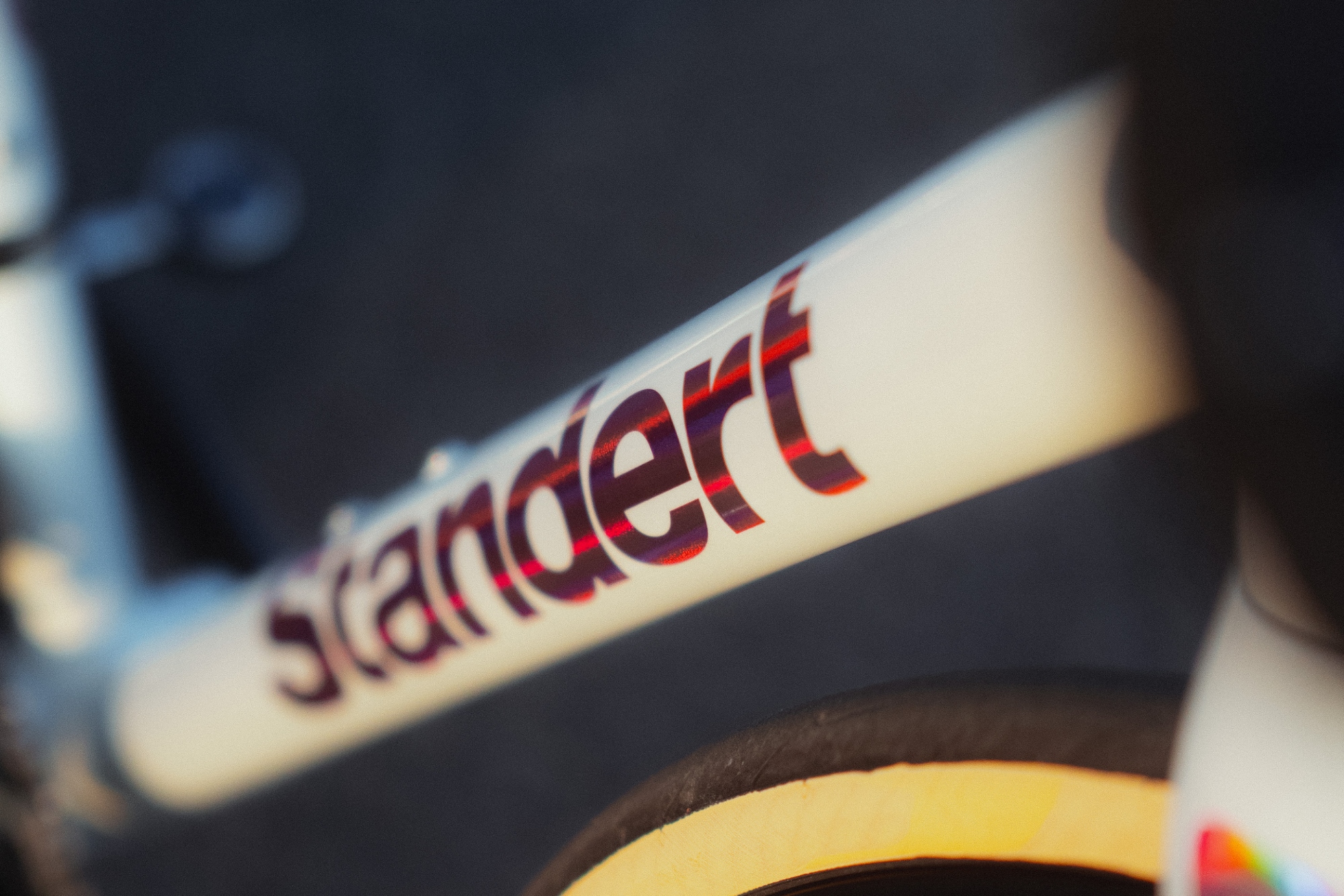 Detail of Standert's new Kreissäge RS race bike