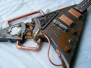 Steampunk Electric Guitar