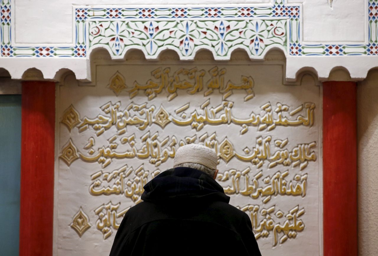 A mosque in Marseille, France.