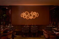 images food and interior at MA/NA Mayfair