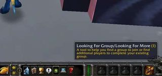 A new looking for group/more feature will simplify looking for friends.