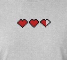 Minecraft Heart Shirt