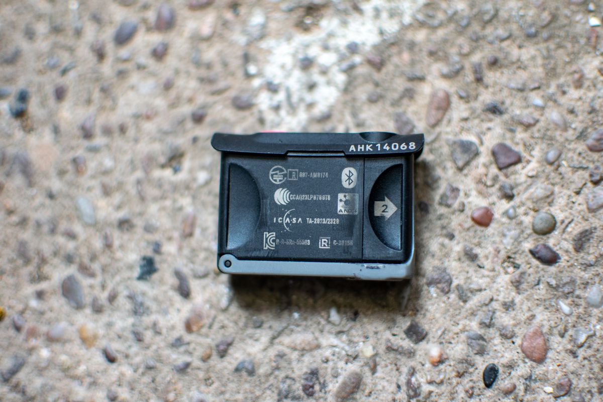 A Zipp AXS pressure sensor