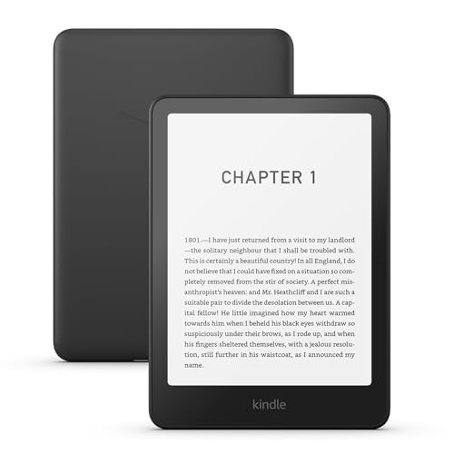 Amazon Kindle Paperwhite (16 Gb) – Our Fastest Kindle Ever, With New 7" Glare-Free Display and Weeks of Battery Life – With Ads - Black