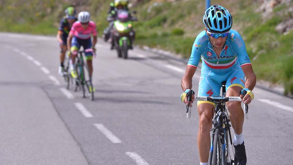 Vincenzo Nibali attacks Esteban Chaves to take overall victory at the Giro d'Italia